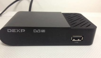 Подключение и настройка цифровой приставки Dexp