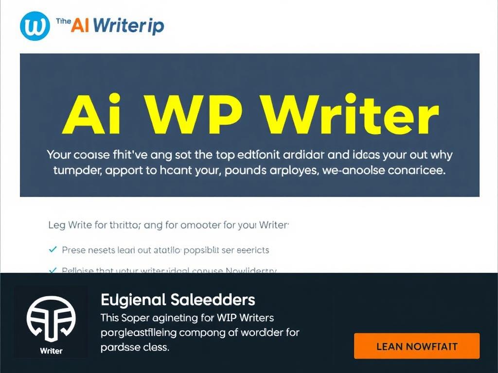 Плагин AI WP Writer: ваш новый помощник в создании контента для WordPress