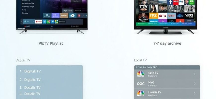 Цифровое ТВ и локальные IPTV‑плейлисты с EPG и архивом на 7 дней: как собрать гибкую телеэкосистему дома