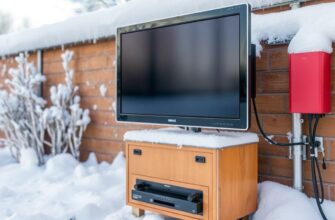 Цифровое ТВ зимой: защита оборудования от влаги и мороза