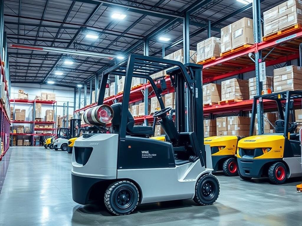 Электрические погрузчики для склада: почему они становятся сердцем современного склада