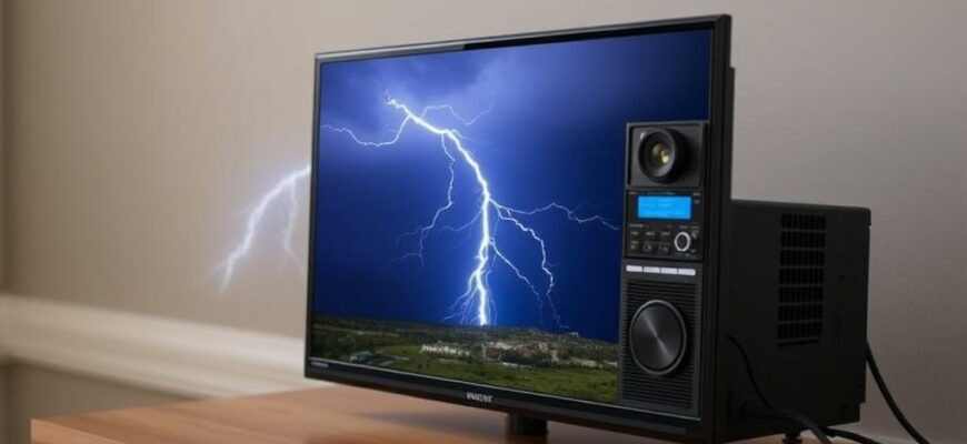 Цифровое ТВ и грозы: как защитить оборудование