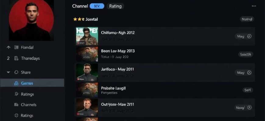Как настроить автоматическую классификацию записей по дате, каналу, жанру и рейтингу