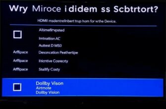 Почему приставка не поддерживает Dolby Vision: проверка HDMI и прошивки