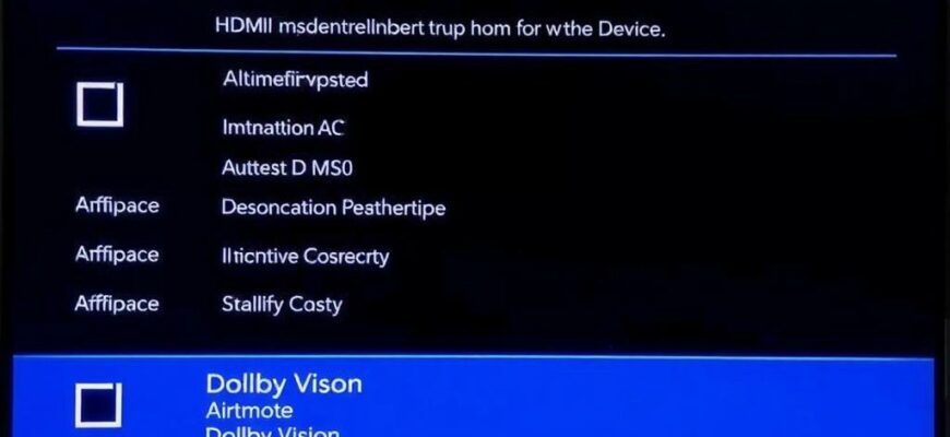 Почему приставка не поддерживает Dolby Vision: проверка HDMI и прошивки