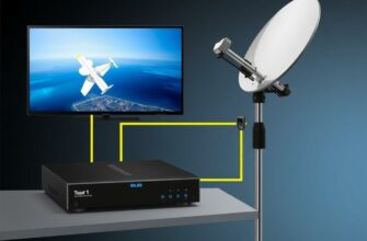 Как подключить приставку к антенне с автоматическим отслеживанием спутника (гибридные решения)