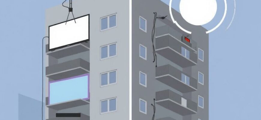Цифровое ТВ в многоквартирном доме: коллективная антенна vs индивидуальная