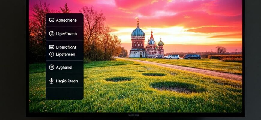 Цифровое ТВ и голосовые команды: настройка русского языка