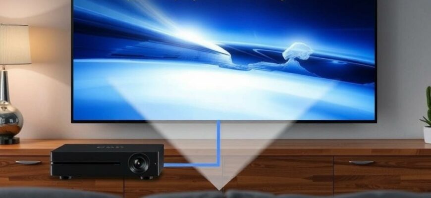 Как подключить приставку к проектору с поддержкой 4K: шаг за шагом к яркому кино и играм