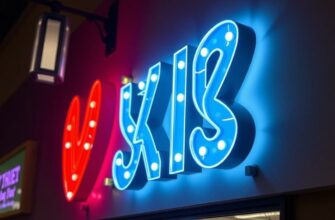 Вывеска с подсветкой на заказ: как сделать фасад заметным и привлекательным