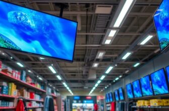 ТВ‑оборудование для магазина: яркость, угол обзора и защита от вандализма — как выбрать правильно