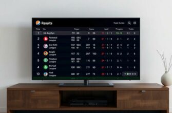 Как настроить вывод информации о спортивных результатах по разным лигам поверх ТВ‑картинки: практическое руководство