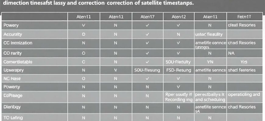 Сравнение разных типов ТВ‑тюнеров по поддержке внешних модулей GPS для точной синхронизации времени и коррекции временных меток эфира