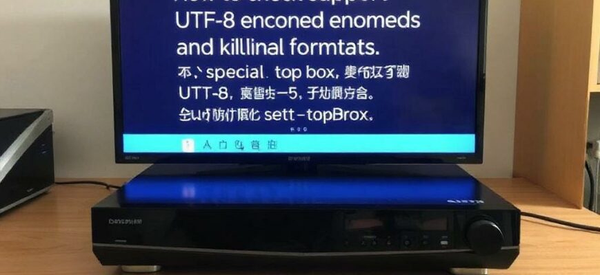 Как проверить поддержку форматов субтитров с кодировкой UTF‑8 и спецсимволами на ТВ‑приставке
