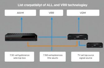 Как проверить совместимость технологий ALLM и VRR с конкретной моделью ТВ‑приставки, ТВ и источника сигнала при подключении через HDMI 2.1