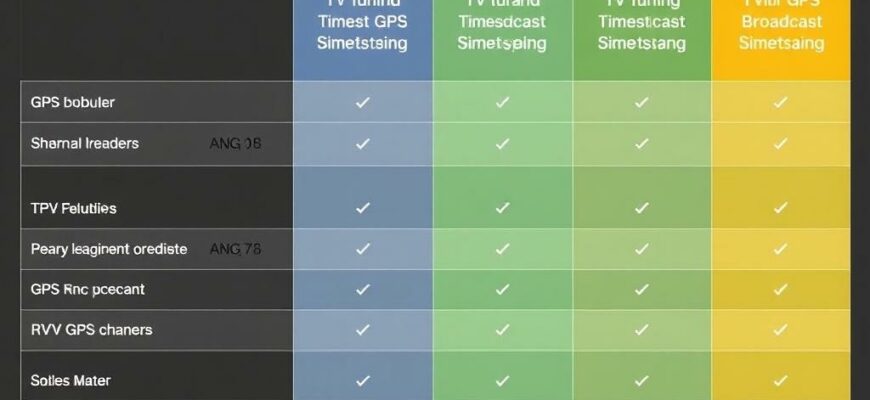 Сравнение разных типов ТВ‑тюнеров по поддержке внешних модулей GPS для точной синхронизации времени по спутниковым данным и коррекции временных меток эфира
