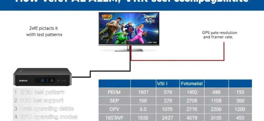 Как проверить совместимость ALLM и VRR при подключении через HDMI 2.1: практическое руководство для ТВ‑приставки, телевизора и источника