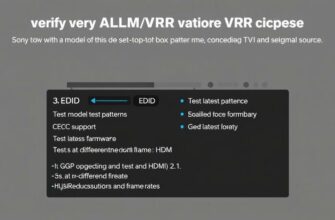 Как проверить совместимость технологий ALLM и VRR с вашей ТВ‑приставкой, ТВ и источником через HDMI 2.1