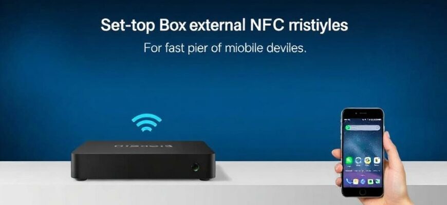 ТВ‑приставки с поддержкой внешних модулей NFC для быстрого сопряжения с мобильными устройствами