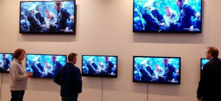 ТВ‑оборудование для музея: выбор экранов с минимальной заметностью рамок и креплений