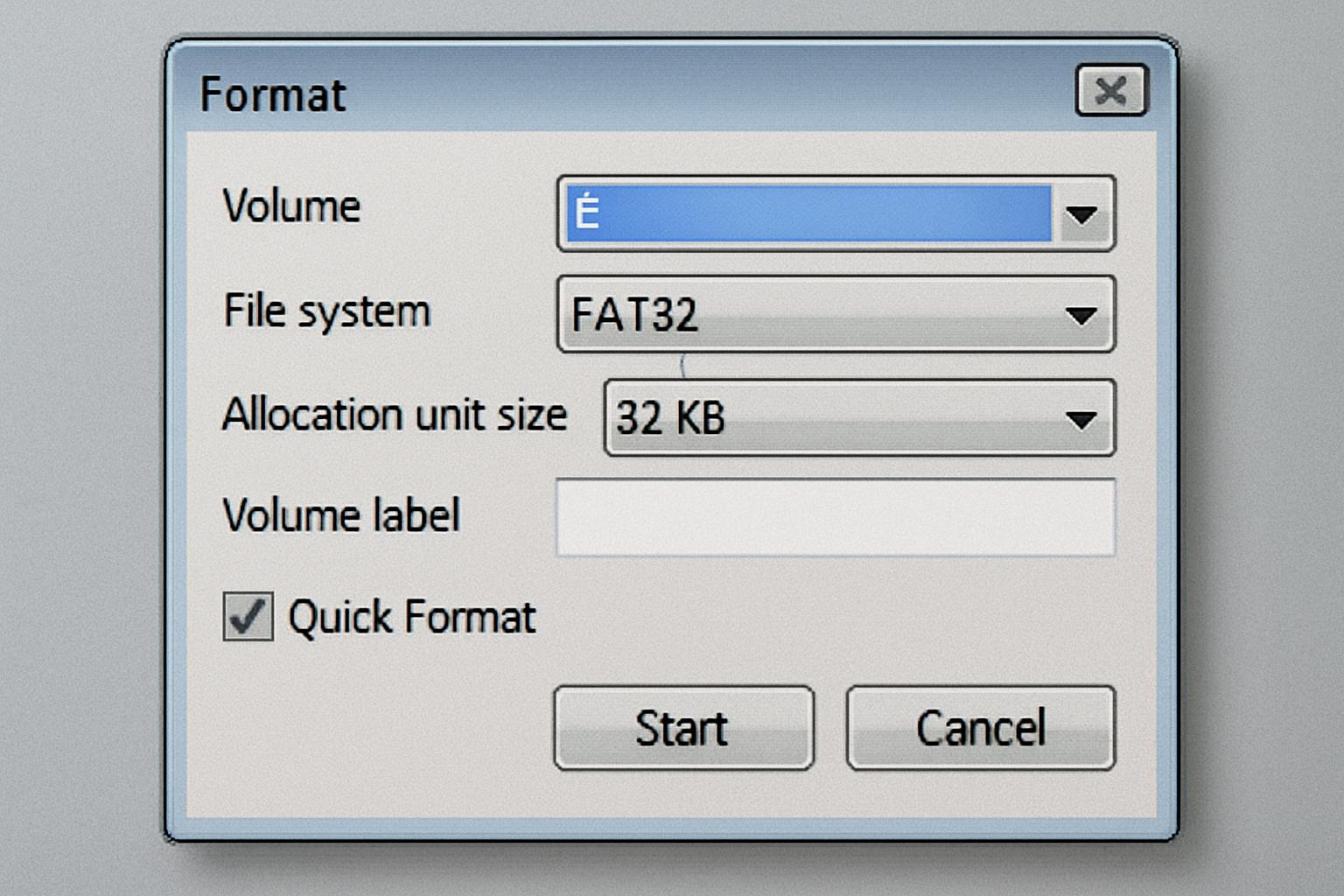 GUIFormat: как быстро и без нервов сделать FAT32 на больших носителях